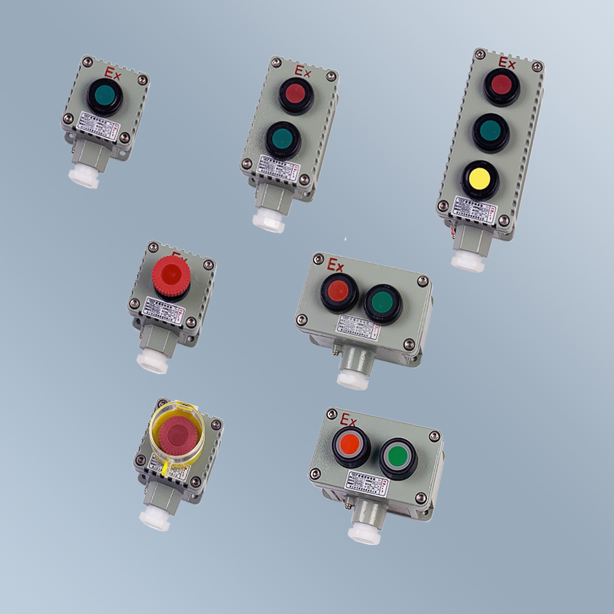 BLA53 系列防爆控制按鈕 (ⅡC、DIP) BLA53 系列防爆控制按鈕 (ⅡC、DIP)