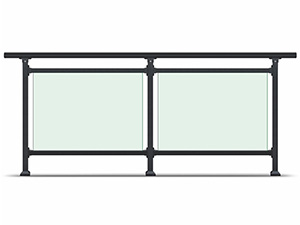 小區玻璃護欄