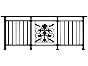 別墅陽臺(tái)欄桿