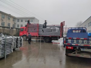 金用護欄2021年1月22日鋅鋼陽臺護欄發貨！