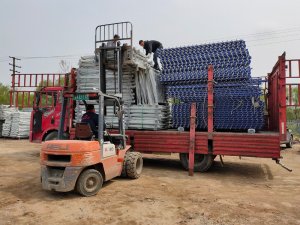 金用護欄2021年3月30日圍墻護欄、陽臺護欄發貨！