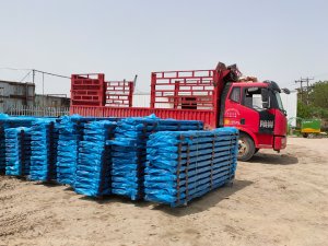 金用護欄2021年4月29日鋅鋼連廊護欄發(fā)貨！