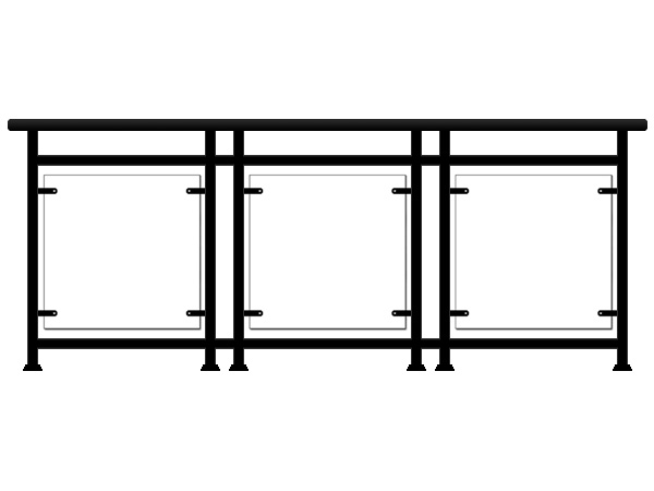 鋅鋼玻璃陽臺(tái)欄桿圖片3