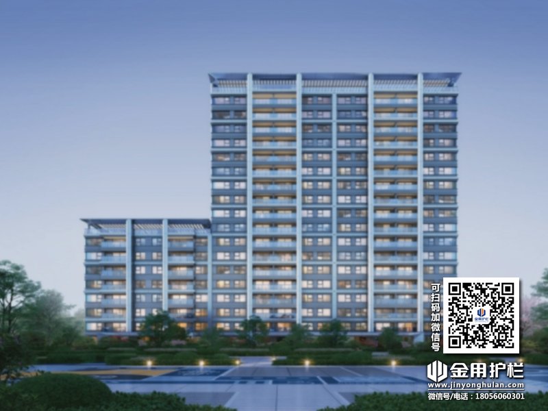 上海濱江壹號小區項目定制飄窗欄桿